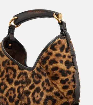 Saint Laurent Mombasa Small calf hair shoulder bag | Thumbnail 4