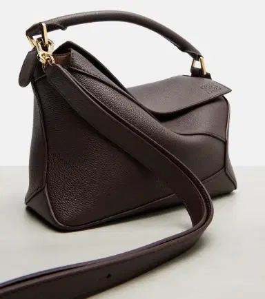 Loewe Puzzle Edge Small leather top-handle bag | Thumbnail 4 Loewe Puzzle Edge Small leather top-handle bag | Thumbnail 4