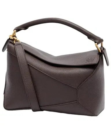 Loewe Puzzle Edge Small leather top-handle bag | Thumbnail 1 Loewe Puzzle Edge Small leather top-handle bag | Thumbnail 1