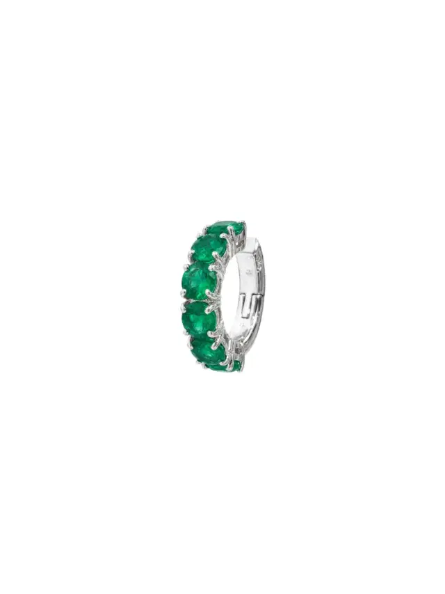 Wish Fine Jewelry 2.05ct Emerald 18K Gold Statement Ear Cuff