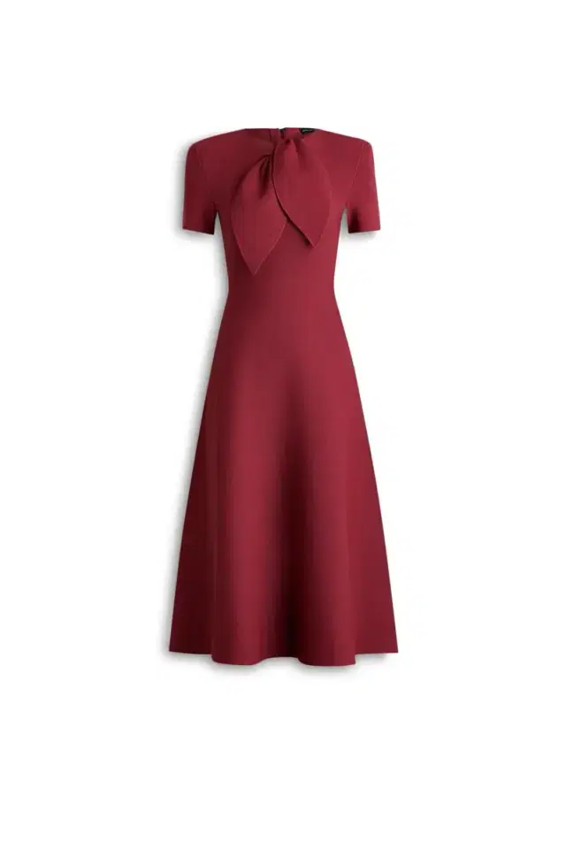 Scanlan Theodore Cravat Midi Dress