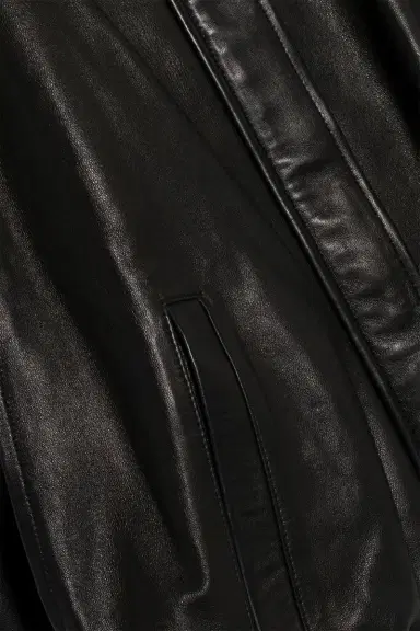 Simkhai Jada Leather Cape Jacket | Thumbnail 6