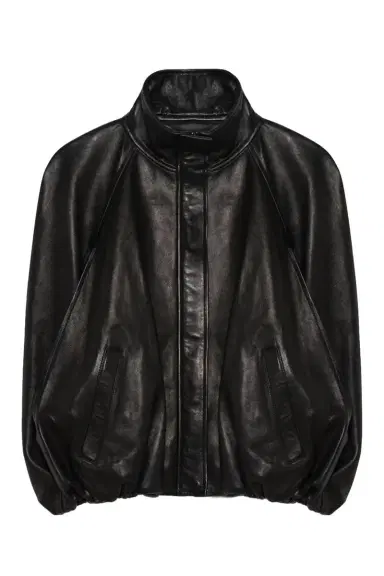 Simkhai Jada Leather Cape Jacket | Thumbnail 1