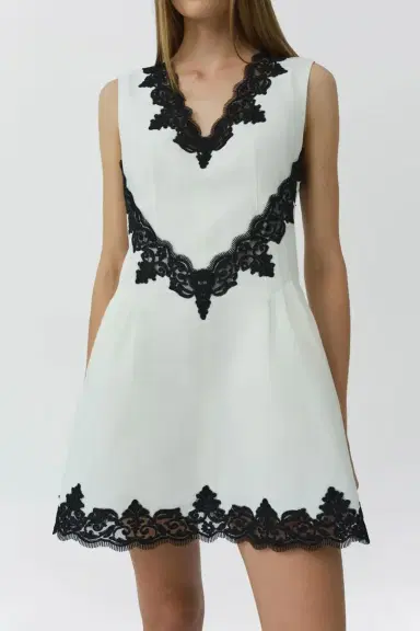 Simkhai Minna Lace Mini Dress | Thumbnail 2