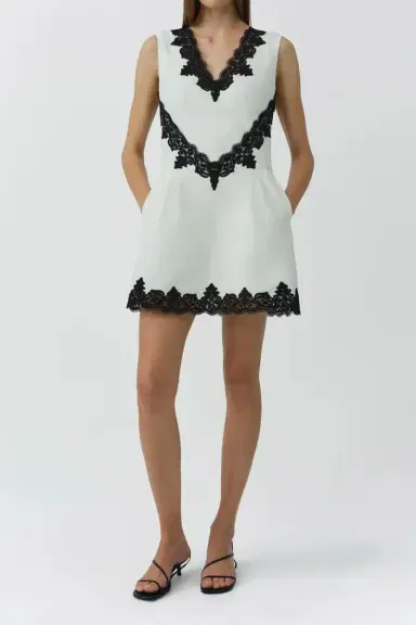 Simkhai Minna Lace Mini Dress | Thumbnail 4