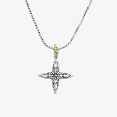 Konstantino Konstantino Gen K 2 Sterling Silver & 18K Yellow Gold Agate Necklace by The Solist | Thumbnail 3