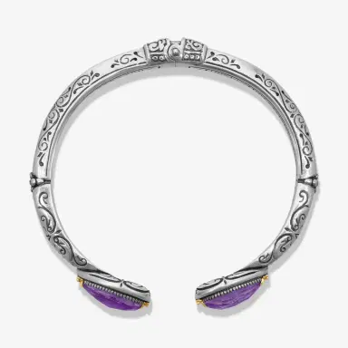 Konstantino Konstantino Gen K 2 Sterling Silver & 18K Yellow Gold Amethyst Bracelet by The Solist | Thumbnail 3