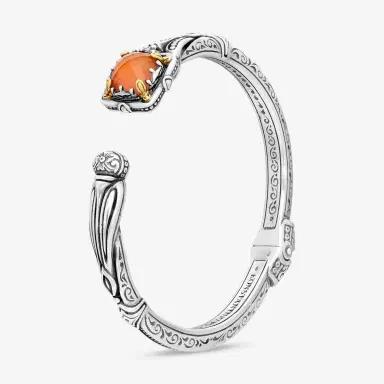 Konstantino Konstantino Gen K Sterling Silver & 18K Yellow Gold Carnelian Bracelet by The Solist | Thumbnail 2