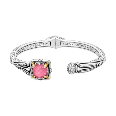 Konstantino Konstantino Gen K Sterling Silver & 18K Yellow Gold Thulite Bracelet by The Solist | Thumbnail 1