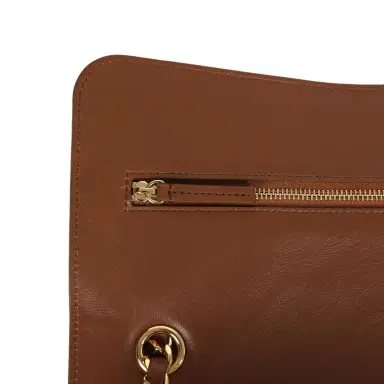 Chanel Chanel Maxi "Souplissimo" Small Flap Bag Camel Suede Gold Hardware | Thumbnail 8