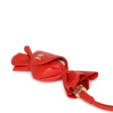Chanel Chanel Mini Candy Bag Charm Red Lambskin Gold Hardware | Thumbnail 5 Chanel Chanel Mini Candy Bag Charm Red Lambskin Gold Hardware | Thumbnail 5