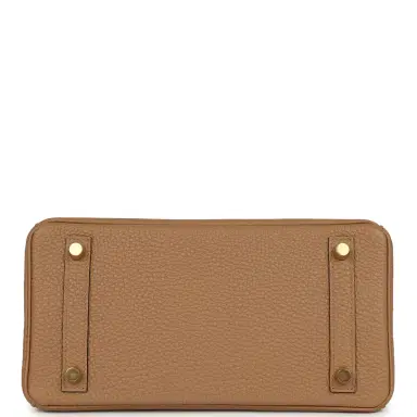 HERMÈS Hermes Birkin 25 Chai Togo Gold Hardware | Thumbnail 6 HERMÈS Hermes Birkin 25 Chai Togo Gold Hardware | Thumbnail 6
