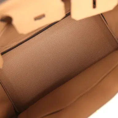 HERMÈS Hermes Birkin 25 Chai Togo Gold Hardware | Thumbnail 8 HERMÈS Hermes Birkin 25 Chai Togo Gold Hardware | Thumbnail 8