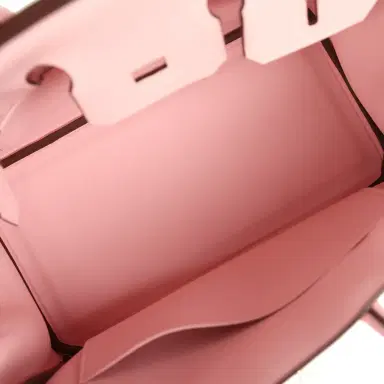 HERMÈS Hermes Birkin 25 Rose Sakura Swift Palladium Hardware | Thumbnail 8
