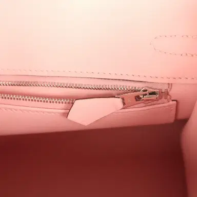 HERMÈS Hermes Birkin 25 Rose Sakura Swift Palladium Hardware | Thumbnail 9