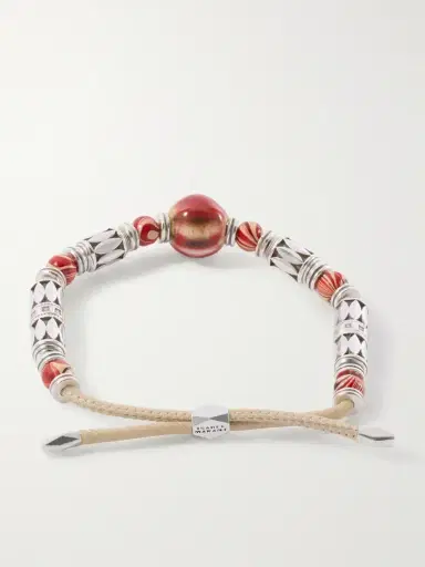Isabel Marant Janis Wood, Ceramic And Leather Beaded Bracelet | Thumbnail 3 Isabel Marant Janis Wood, Ceramic And Leather Beaded Bracelet | Thumbnail 3