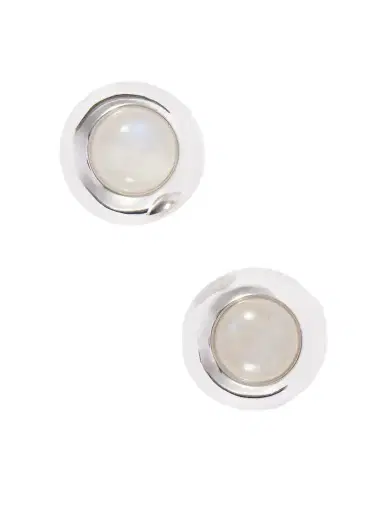 Julietta Bombé Rhodium-plated Moonstone Earrings | Thumbnail 1