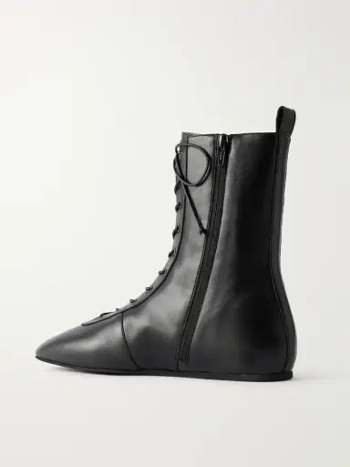 Le Monde Béryl Wren Leather Ankle Boots | Thumbnail 3