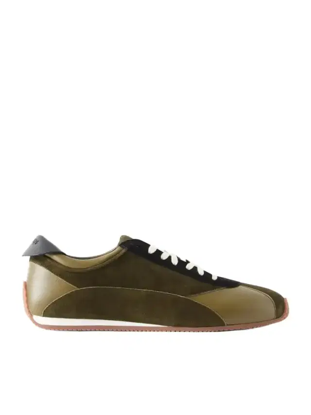Berenices Suede And Leather Sneakers
