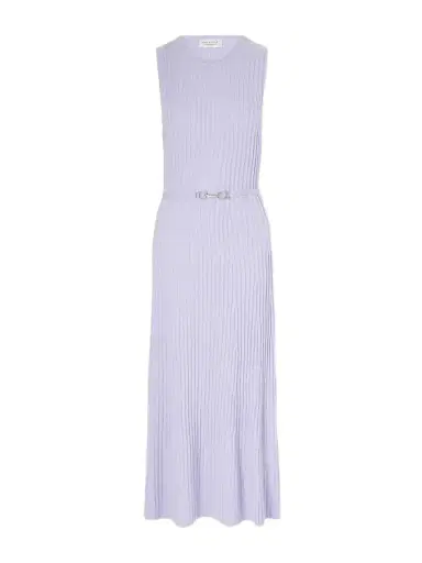 Gabriela Hearst Meier Belted Ribbed Wool And Cashmere-blend Midi Dress | Thumbnail 1 Gabriela Hearst Meier Belted Ribbed Wool And Cashmere-blend Midi Dress | Thumbnail 1