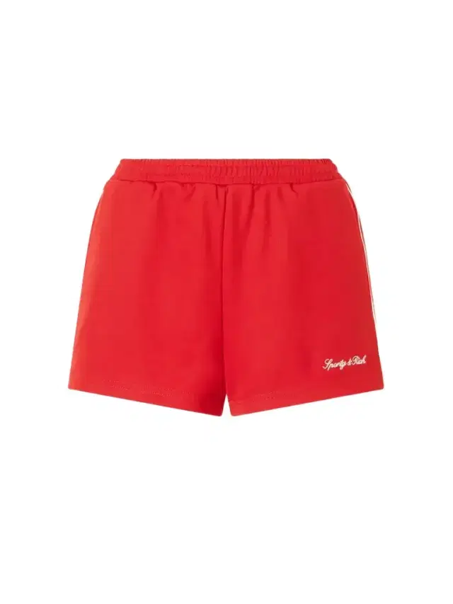 Sporty & Rich Logo-embroidered Jersey Shorts