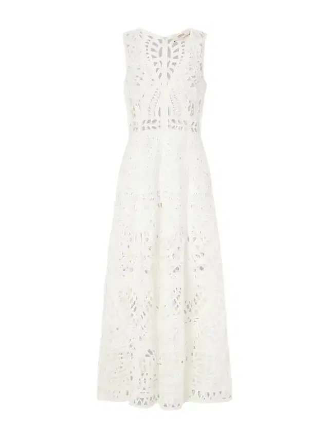 Vivienne Brisé Cut-out Cotton Midi Dress