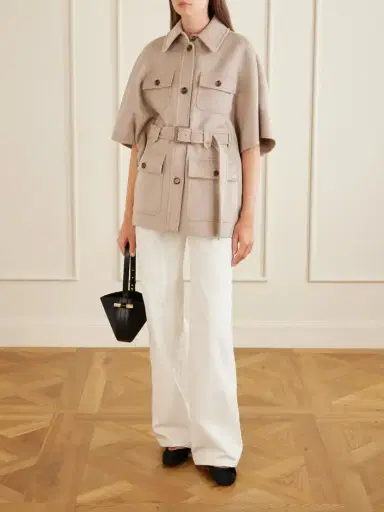 Max Mara Belted Cashmere Cape | Thumbnail 2