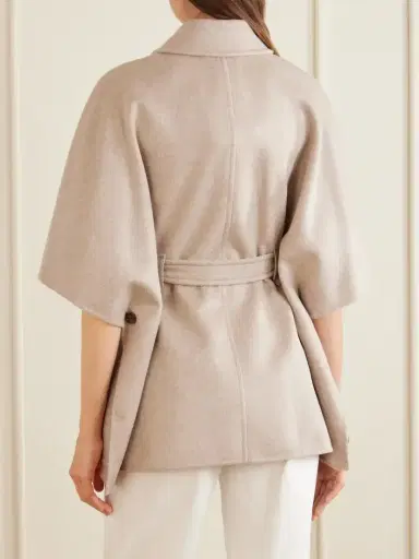 Max Mara Belted Cashmere Cape | Thumbnail 3