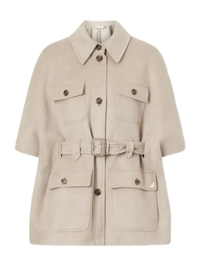 Max Mara Belted Cashmere Cape
