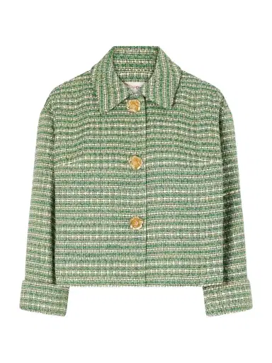 Carolina Herrera Cotton-blend Tweed Jacket | Thumbnail 1