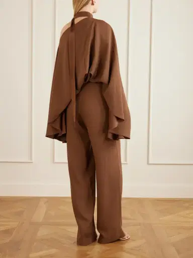 Taller Marmo Brooks Crepe Full-length Jumpsuit | Thumbnail 3