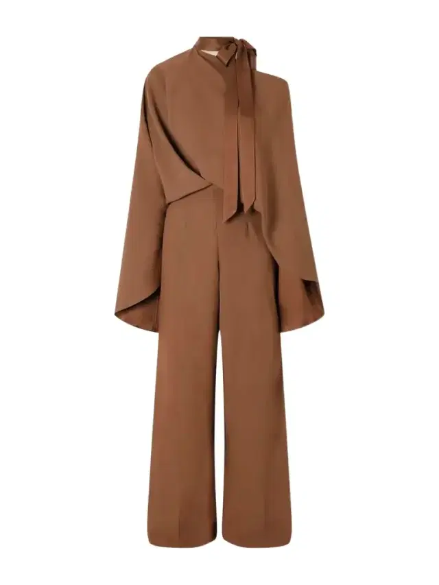 Brooks Crepe Full-length Jumpsuit