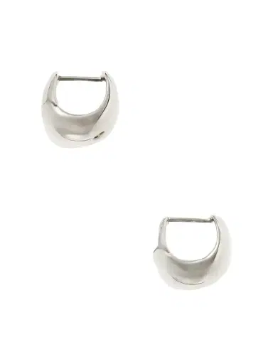 LIÉ STUDIO The Violet Sterling Silver Hoop Earrings | Thumbnail 1