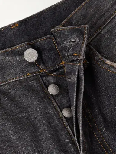 Acne Studios 2021 Distressed Low-rise Wide-leg Organic Jeans | Thumbnail 5 Acne Studios 2021 Distressed Low-rise Wide-leg Organic Jeans | Thumbnail 5