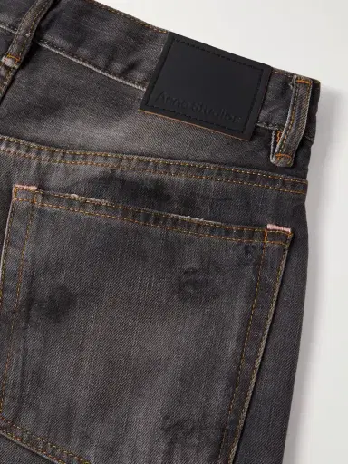 Acne Studios 2021 Distressed Low-rise Wide-leg Organic Jeans | Thumbnail 6 Acne Studios 2021 Distressed Low-rise Wide-leg Organic Jeans | Thumbnail 6