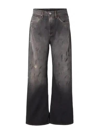 Acne Studios 2021 Distressed Low-rise Wide-leg Organic Jeans | Thumbnail 1 Acne Studios 2021 Distressed Low-rise Wide-leg Organic Jeans | Thumbnail 1