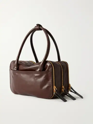 Marni Bauletto Small Leather Tote | Thumbnail 4 Marni Bauletto Small Leather Tote | Thumbnail 4