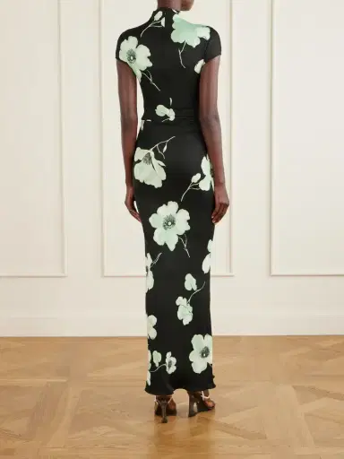Alaïa Jersey Floral-print Maxi Dress | Thumbnail 3
