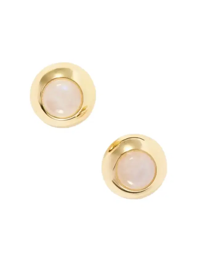 Julietta plated And Moonstone Earrings