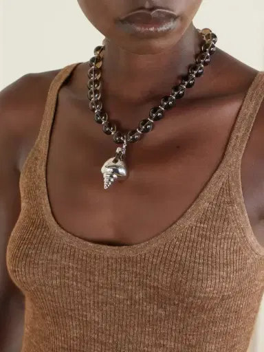 Julietta Eos Rhodium-plated Quartz Necklace | Thumbnail 2 Julietta Eos Rhodium-plated Quartz Necklace | Thumbnail 2