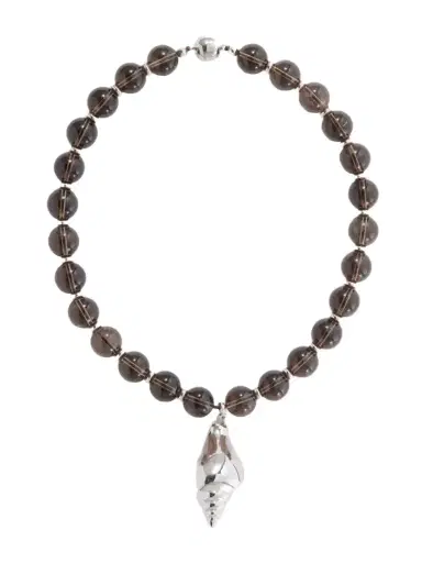 Julietta Eos Rhodium-plated Quartz Necklace | Thumbnail 1 Julietta Eos Rhodium-plated Quartz Necklace | Thumbnail 1