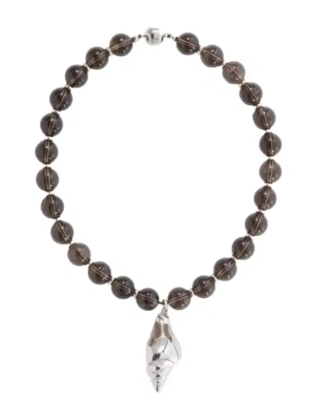 Julietta Eos Rhodium-plated Quartz Necklace
