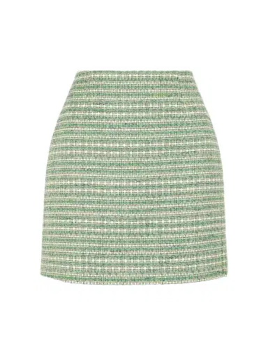 Carolina Herrera Tweed Mini Skirt | Thumbnail 1