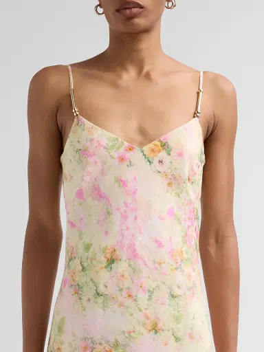 Generation Love Women's Marcella Floral Voile Maxi Dress - Rose Cloud | Thumbnail 5
