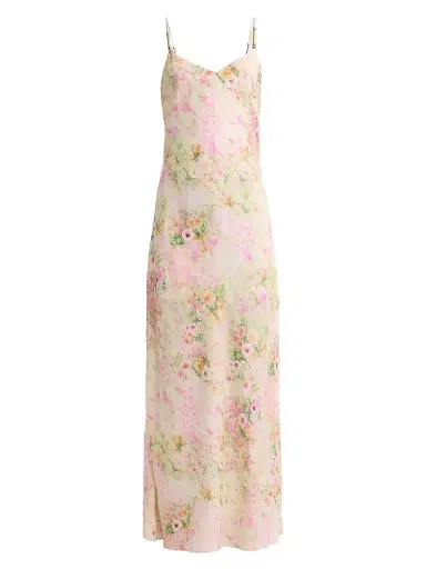 Generation Love Women's Marcella Floral Voile Maxi Dress - Rose Cloud | Thumbnail 1