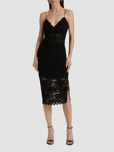 Generation Love Women's Kiera Laced Sheath Midi-Skirt | Thumbnail 2 Generation Love Women's Kiera Laced Sheath Midi-Skirt | Thumbnail 2