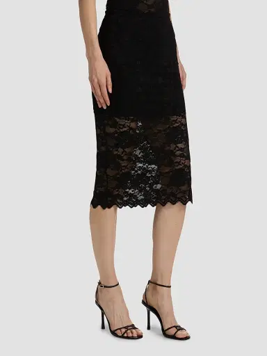 Generation Love Women's Kiera Laced Sheath Midi-Skirt | Thumbnail 4 Generation Love Women's Kiera Laced Sheath Midi-Skirt | Thumbnail 4