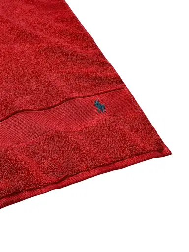 Ralph Lauren Polo Player Cotton Bath Mat - Rl 2000 Red - Size Bath Mat | Thumbnail 4