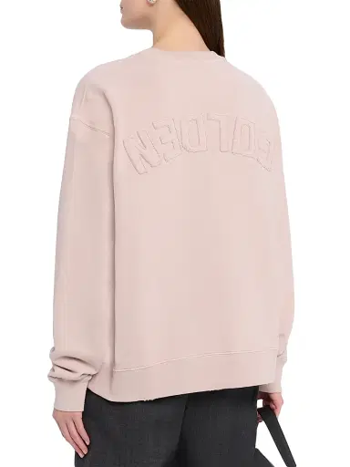 Golden Goose Women's Reverse-Logo Oversized Sweatshirt | Thumbnail 4 Golden Goose Women's Reverse-Logo Oversized Sweatshirt | Thumbnail 4