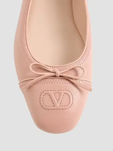 Valentino Garavani Women's VLogo Signature in Nappa 05MM Ballerinas | Thumbnail 5 Valentino Garavani Women's VLogo Signature in Nappa 05MM Ballerinas | Thumbnail 5